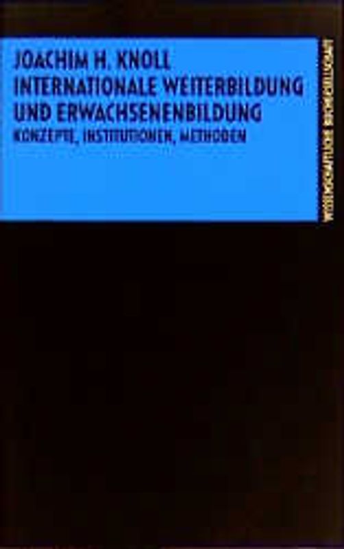 Internationale Weiterbildung und Erwachsenenbildung