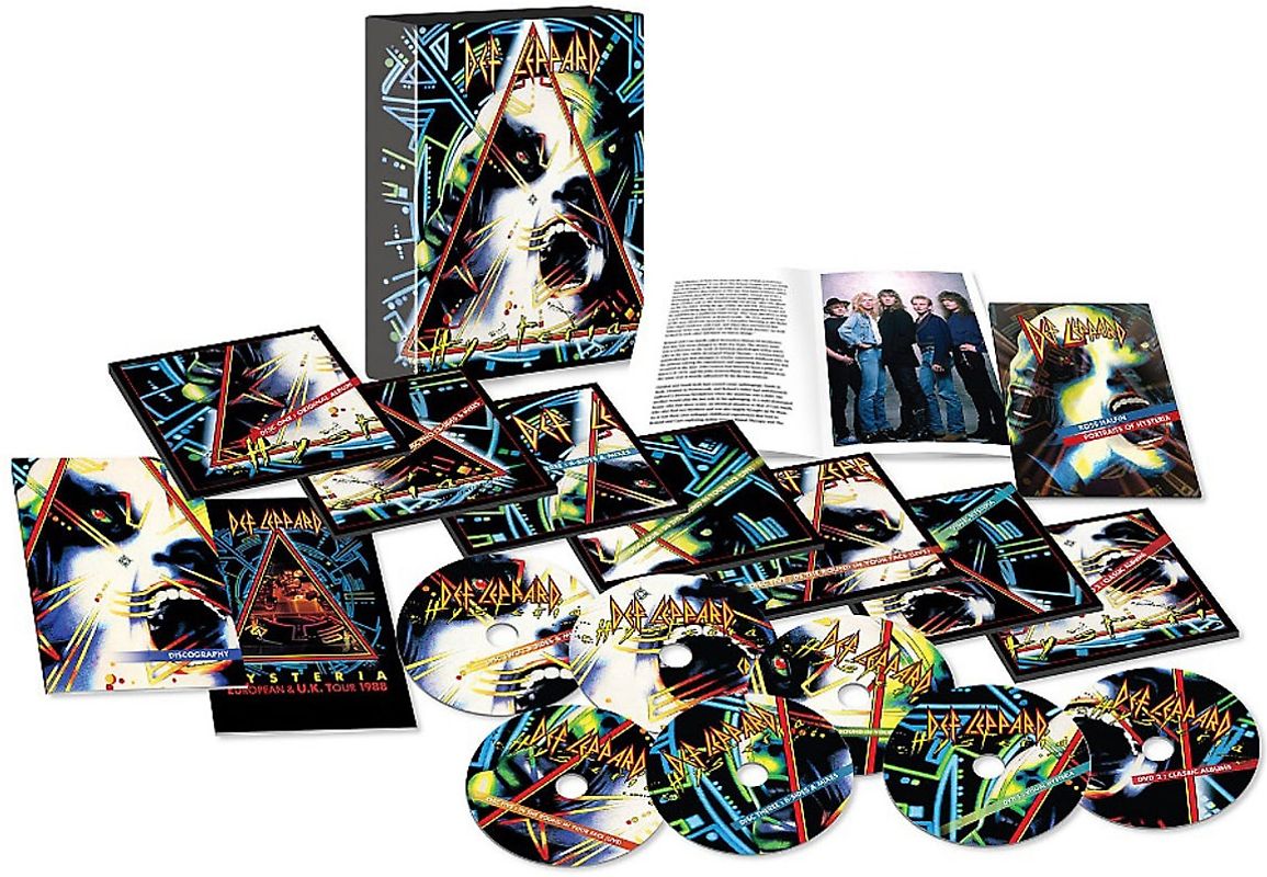 Hysteria (LTD Super DLX 5CD/2DVD)