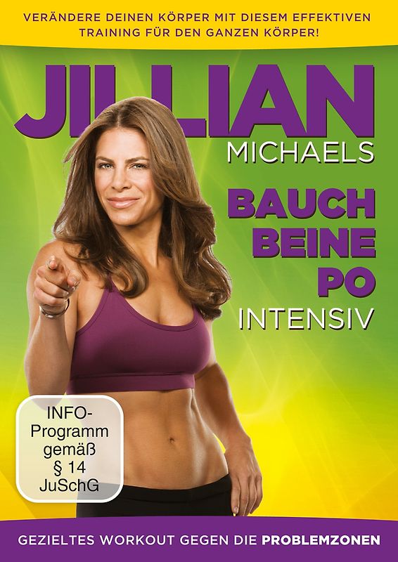 Jillian Michaels - Bauch, Beine, Po intensiv DVD