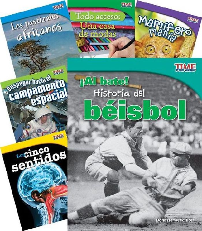 Time for Kids(r) Informational Text Grade 3 Spanish Readers Set 1 10-Book Set