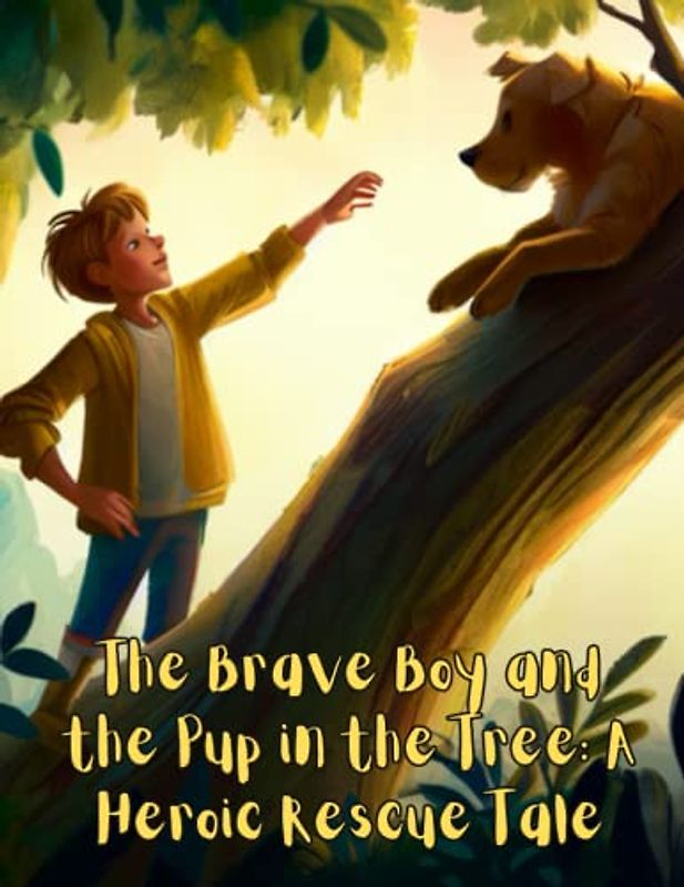 The Brave Boy and the Pup in the Tree - A Heroic Rescue Tale: Short Story for kids about breave, Perseverance & Self-Confidence I A Motivational Book For kids I Gift for kids age 4-8