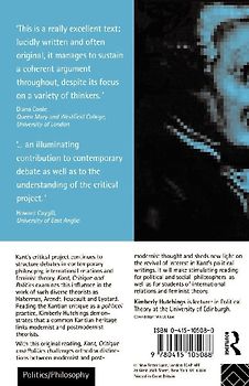Kant, Critique and Politics