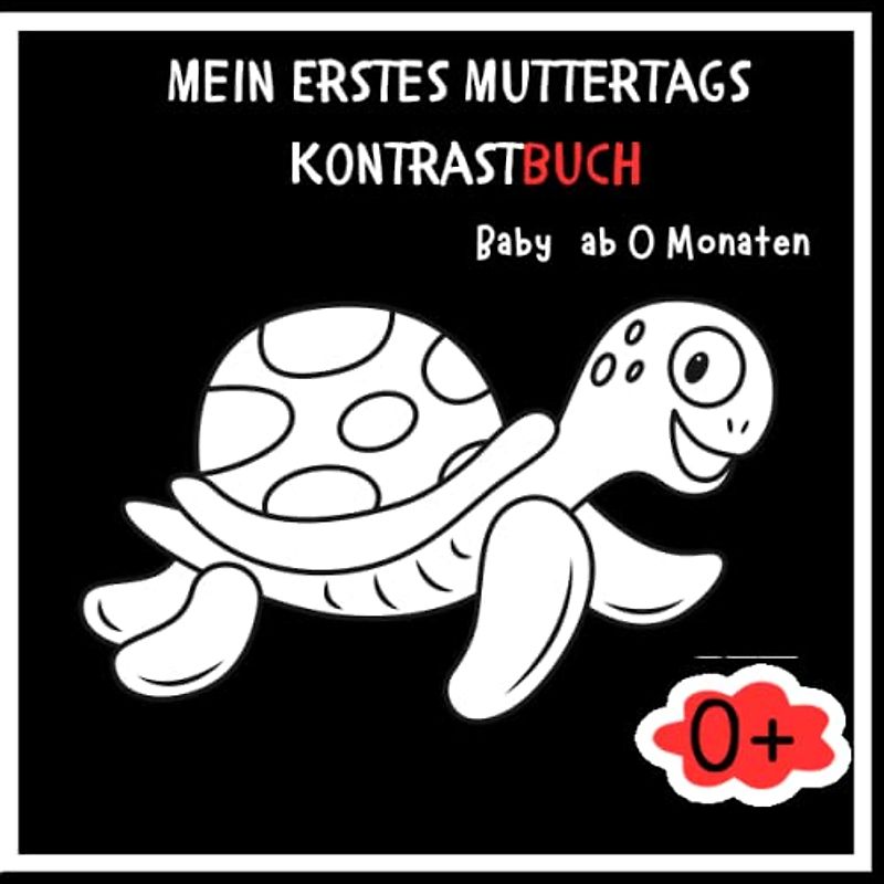 Mein Erster Meer Leben Kontrastbuch Baby ab 0 Monaten: Babybuch mit Bildern und 2023 Babybuch für visuelle Entwicklung Schwarz-weiß zur Förderung ... - Ideales Geschenk für werdende Mütter.