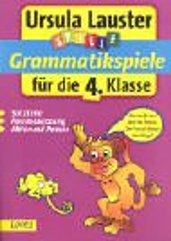 Grammatikspiele für die 4. Klasse