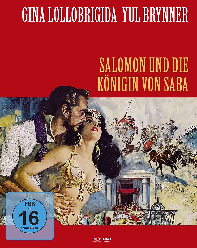 Salomon und die Königin von Saba [Mediabook + DVD, Cover B] Blu-ray Disc