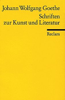 Schriften zur Kunst und Literatur