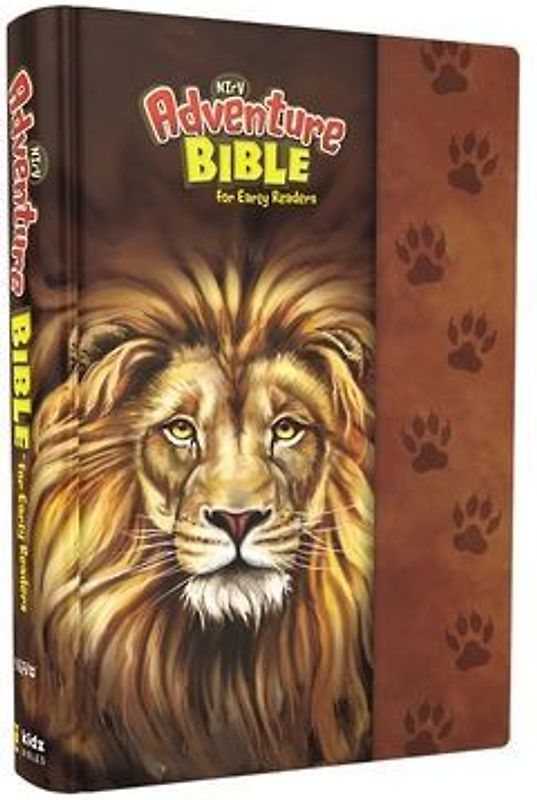 Nirv, Adventure Bible for Early Readers, Hardcover, Full Color, Magnetic Closure, Lion