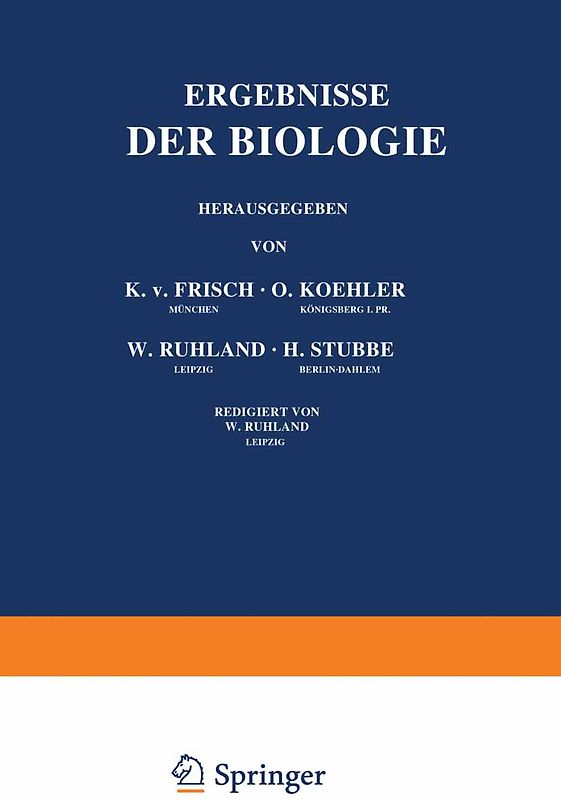 Ergebnisse der Biologie