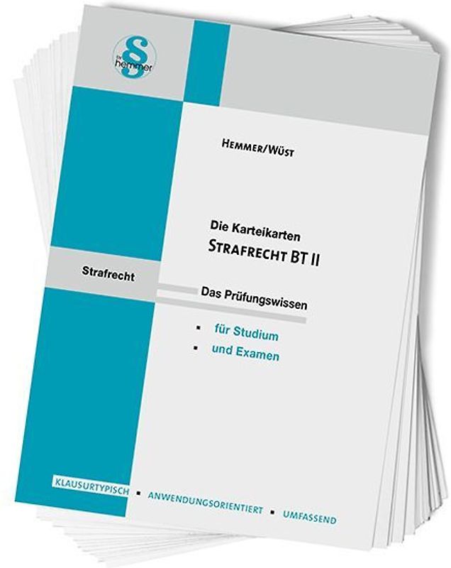 Karteikarten Strafrecht BT II