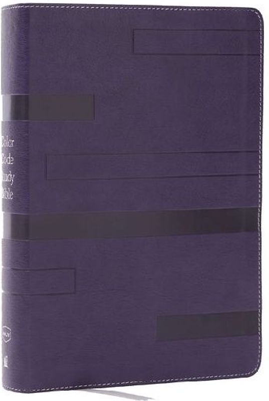 Color Code Study Bible, Revealing God's Truth Color by Color (Nkjv, Purple Leathersoft, Red Letter)
