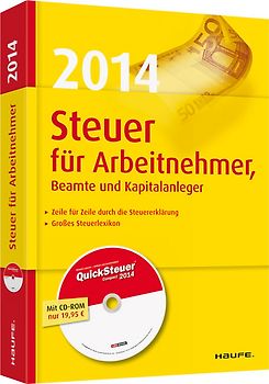 Steuer 2014 für Arbeitnehmer,  Beamte und Kapitalanleger