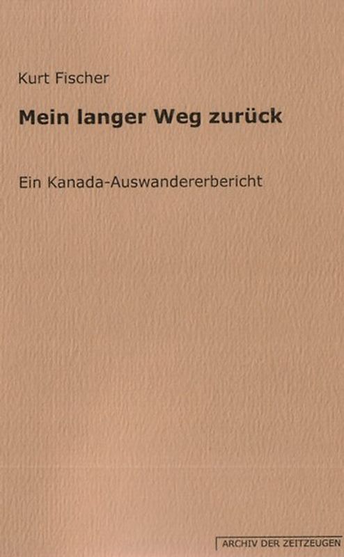 Mein langer Weg zurück
