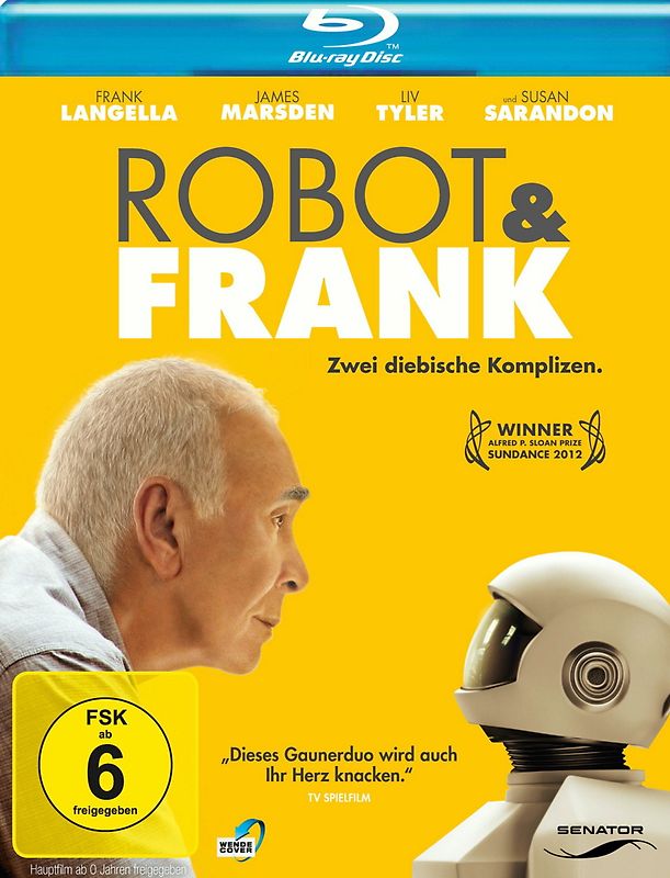 Robot & Frank Blu-ray Disc