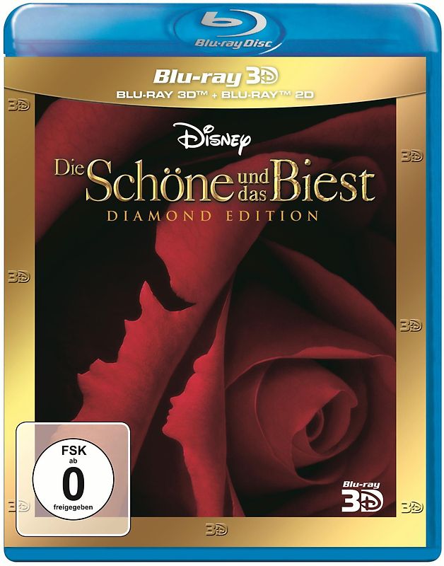 Die Schöne und das Biest [Blu-ray 3D + Blu-ray, Diamond Edition] 3D Blu-ray Disc