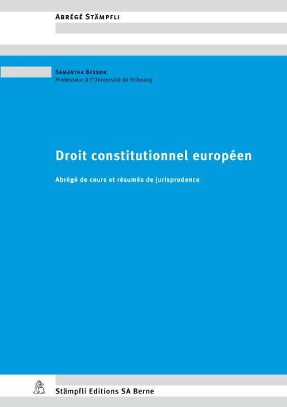 Droit constitutionnel européen