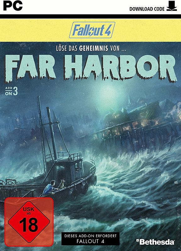 Fallout 4: Add-On 3 - Far Harbor (Download Code) PC Spiele