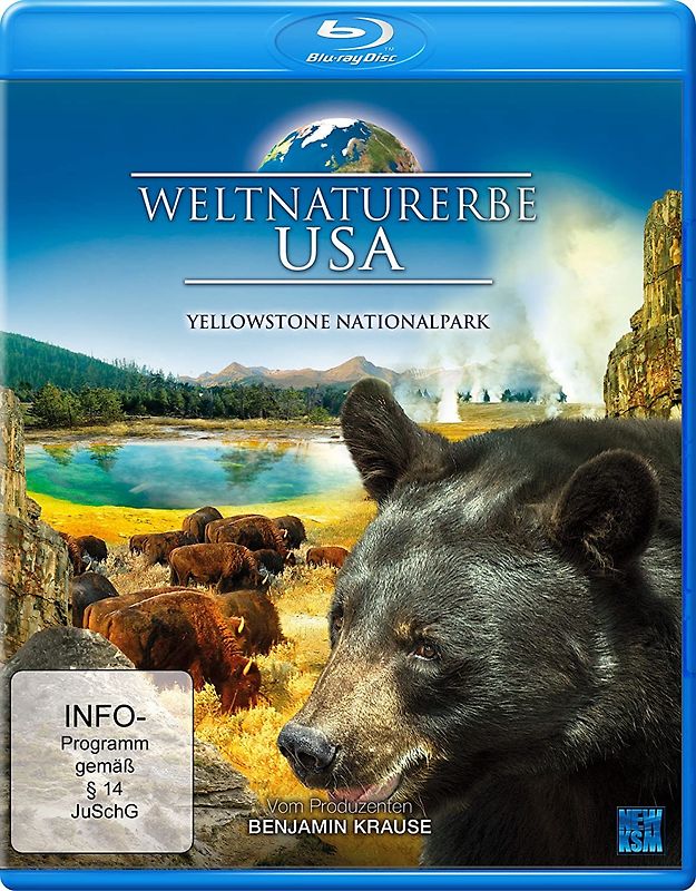 Weltnaturerbe USA - Yellowstone Nationalpark Blu-ray Disc