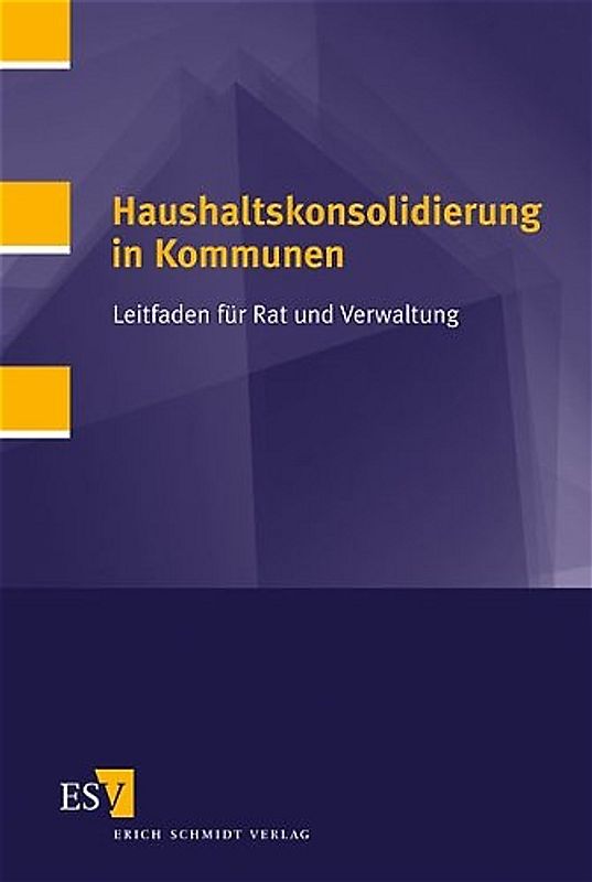 Haushaltskonsolidierung in Kommunen
