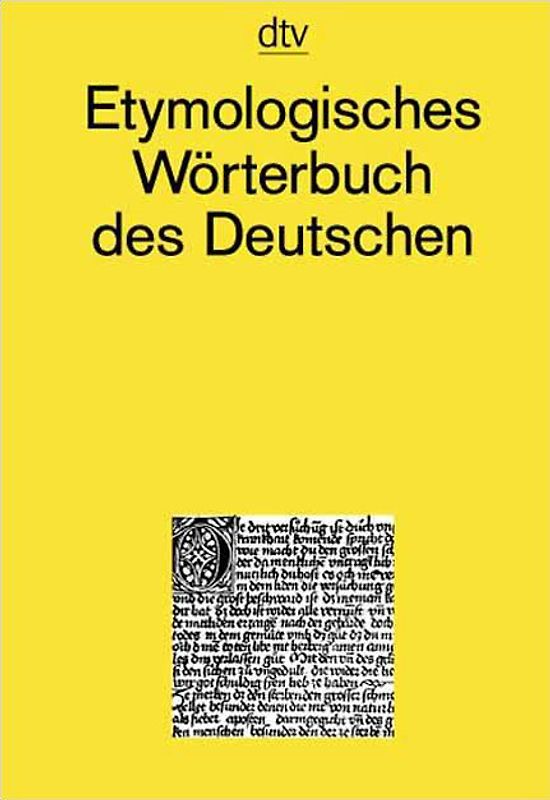 Etymologisches Wörterbuch des Deutschen
