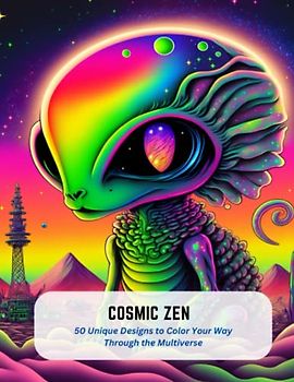 Cosmic Zen: 50 Unique Designs to Color Your Way Through the Multiverse