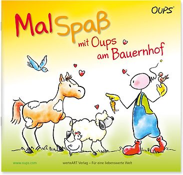 Oups - Malspaß mit Oups am Bauernhof