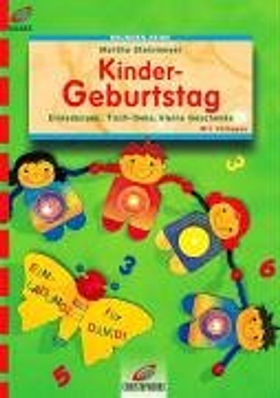 Kindergeburtstag. Einladungen, Tisch-Deko, kleine Geschenke. Mit Vorlagen