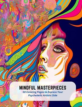 Mindful Masterpieces: 50 Coloring Pages to Express Your Psychedelic Artistic Side