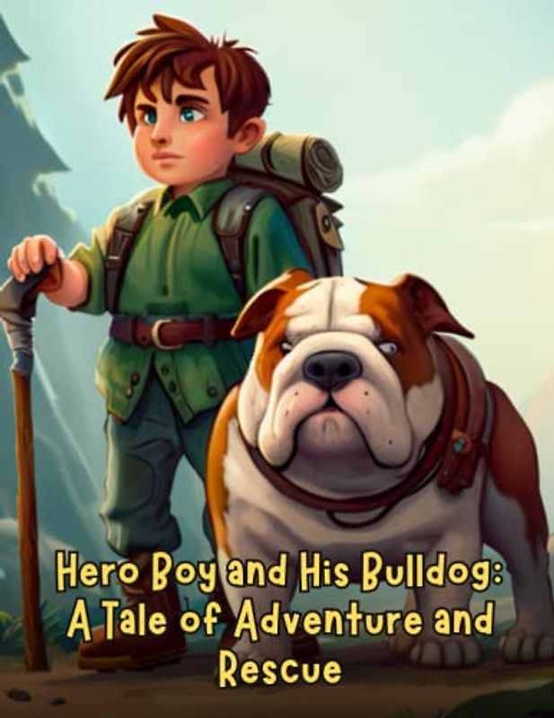 Hero Boy and His Bulldog - A Tale of Adventure and Rescue: Short Story for kids about Bulldog, Perseverance & Self-Confidence I Children's adventure books I Gift for kids age 4-8