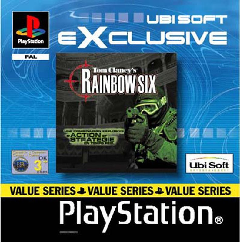 Tom Clancy's Rainbow Six [UbiSoft eXclusive] PlayStation 1