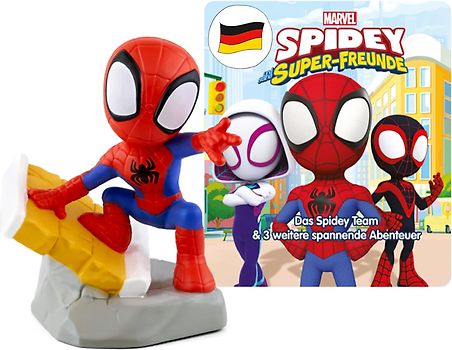 Tonies®: Spidey und seine Super-Freunde - Das Spidey Team & 3 weitere spannende Abenteuer