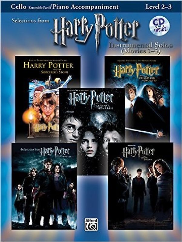 Harry Potter Instrumental Solos (Movies 1-5) - Level 2-3