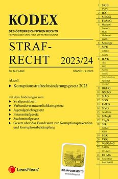 KODEX Strafrecht 2023/24 - inkl. App