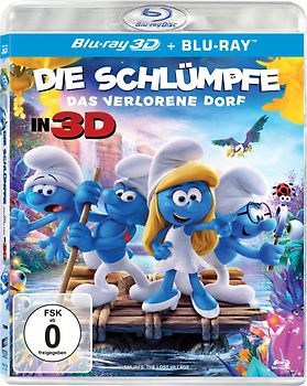 Die Schlümpfe - Das verlorene Dorf (Blu-ray 3D + Blu-ray) Blu-ray Disc