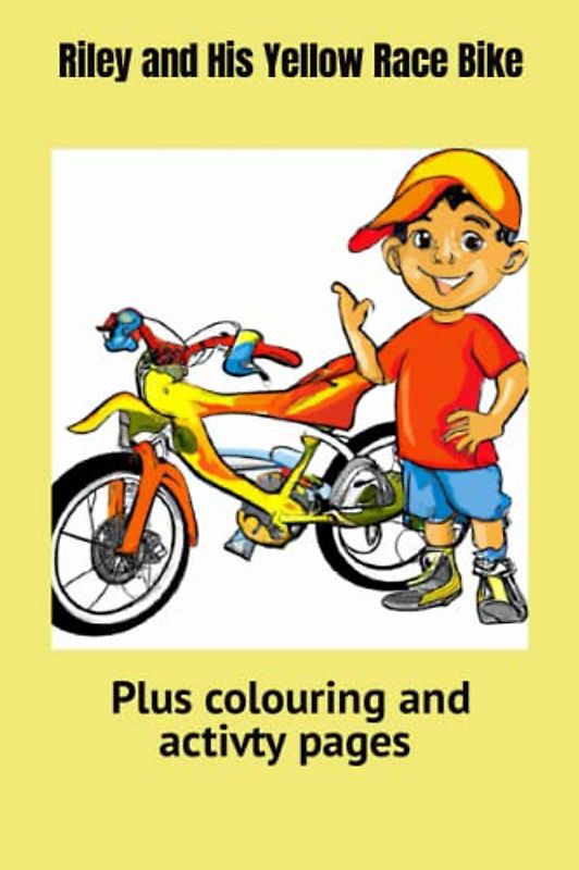 Riley and His Yellow Race Bike