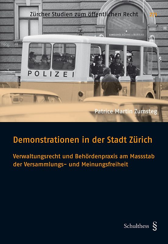 Demonstrationen in der Stadt Zürich