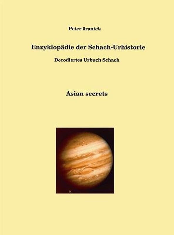 Enzyklopädie der Schach-Urhistorie
