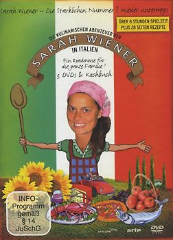 Die kulinarischen Abenteuer der Sarah Wiener in Italien [3 DVDs + Buch] DVD