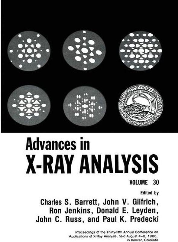 Advances in X-Ray Analysis