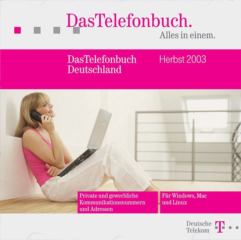 Das Telefonbuch für Deutschland - Herbst 2003 MacOS
