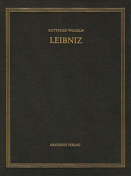 Gottfried Wilhelm Leibniz: Sämtliche Schriften und Briefe. Mathematischer,... / 1699-1701