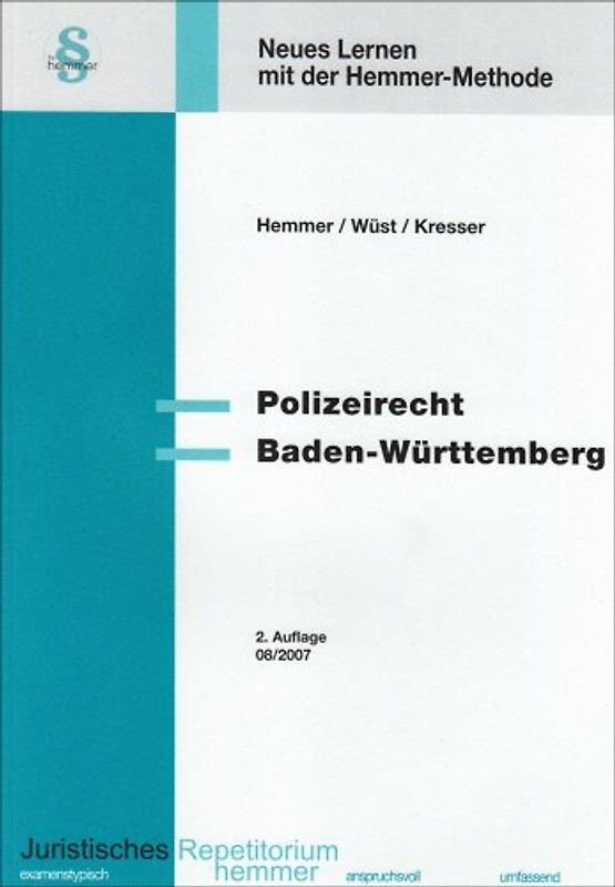 Polizeirecht Baden-Württemberg