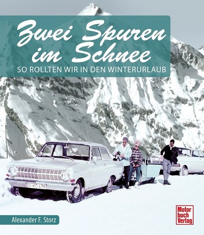 Zwei Spuren im Schnee