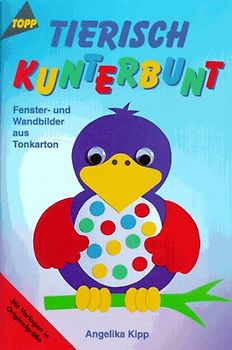 Tierisch kunterbunt. Fenster-Wandbilder