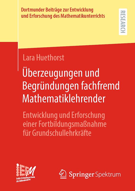 Überzeugungen und Begründungen fachfremd Mathematiklehrender