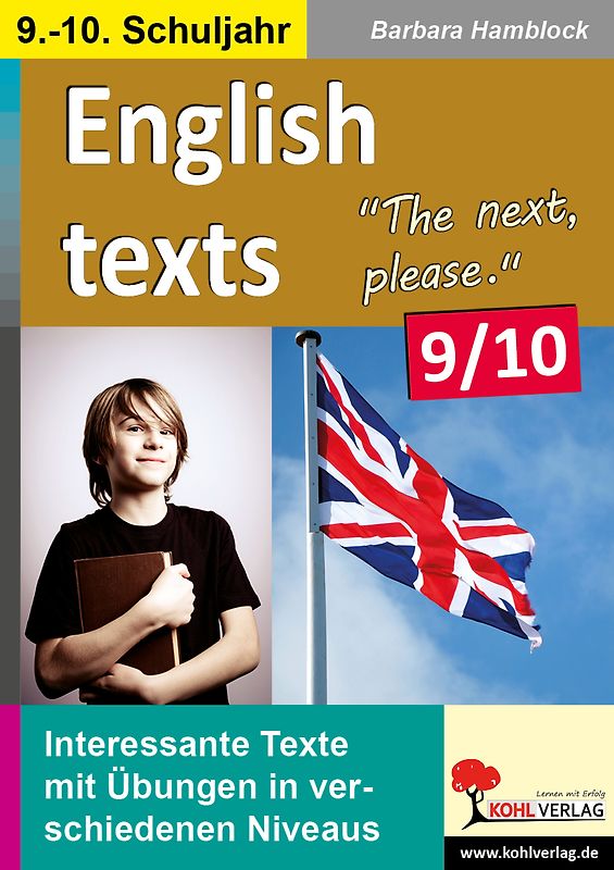 English texts 3 - Sprachkompetenz und Textverständnis / Klasse 9-10