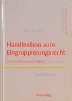 Handlexikon zum Eingruppierungsrecht