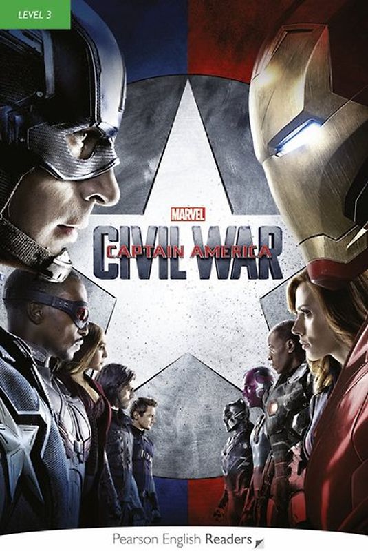 Pearson English Readers Level 3: Marvel - Captain America - Civil War