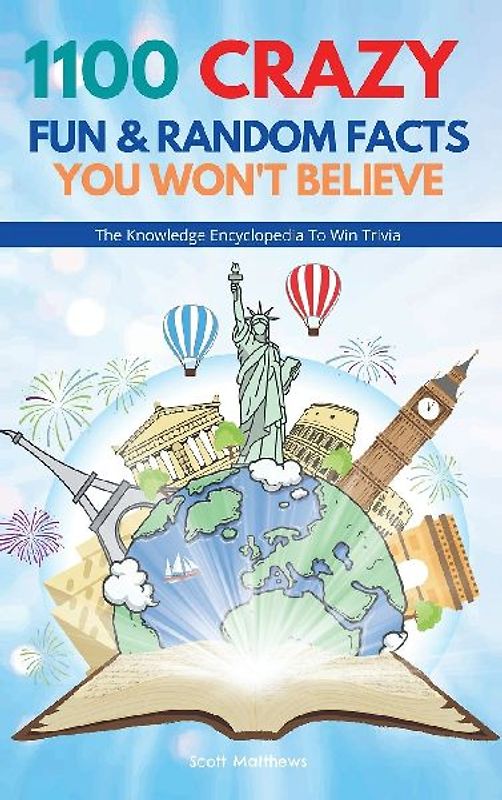 1100 Crazy Fun & Random Facts You Won't Believe - The Knowledge Encyclopedia To Win Trivia