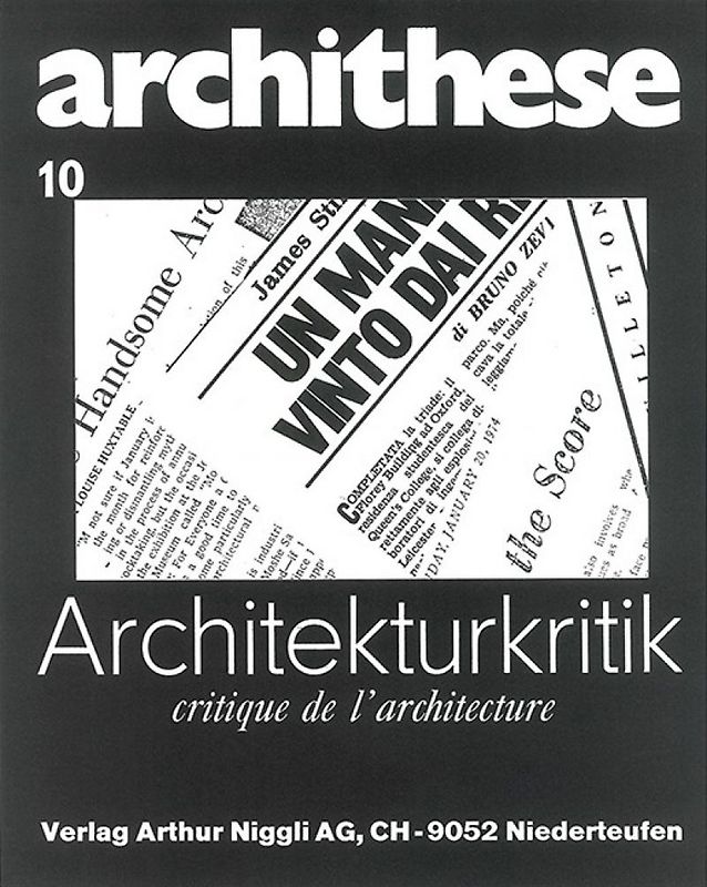 Architekturkritik