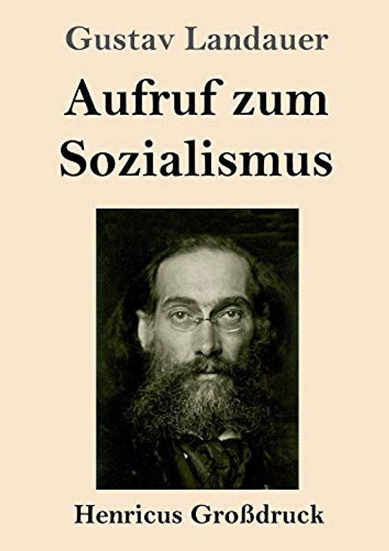 Aufruf zum Sozialismus (Großdruck)